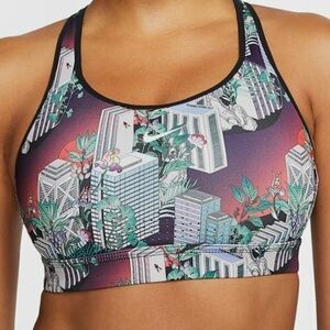 Nike Impact High-Support Non-Padded Printed Sport Bra.